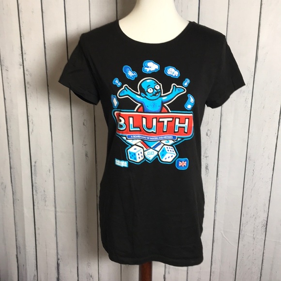 teefury Tops - Funny Black Graphic Tee Arrested Development